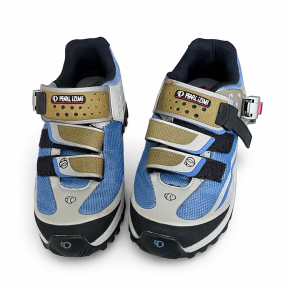 Pearl Izumi Shoes - Pearl Izumi X-Alp Enduro Cycling Shoes Women’s US 7 EU 38 Blue MTB Clipless